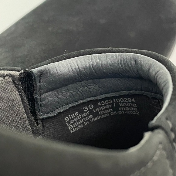 Dansko Patti Black Nubuck Leather Slip On Clogs Vibram | Womens EU 39 US 8.5-9 - Picture 2 of 7